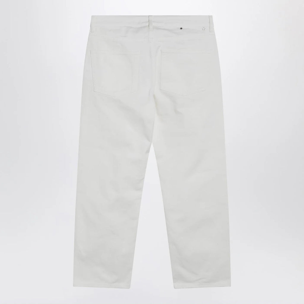 Golden Goose White cotton trousers