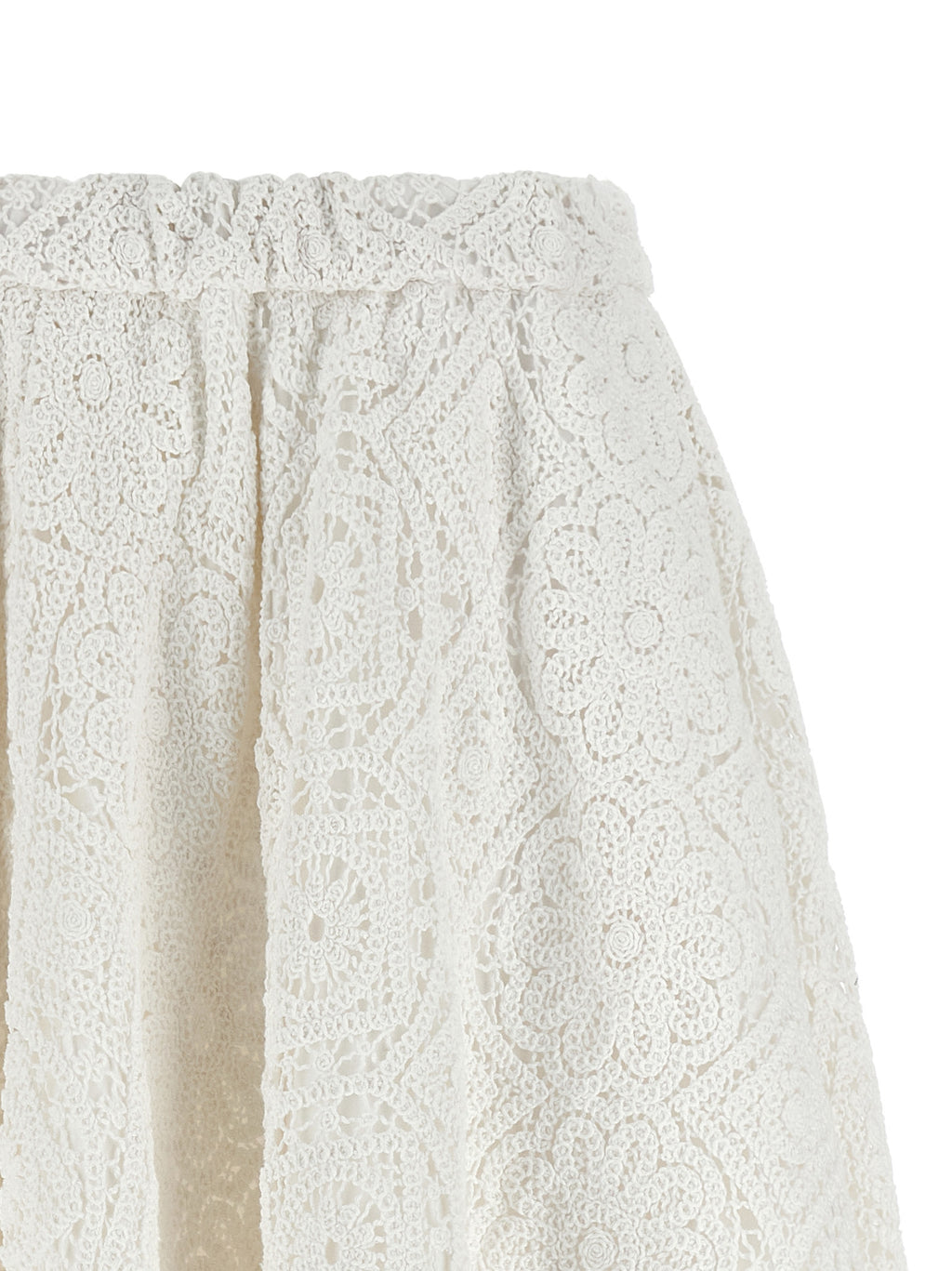 Comme Des Garcons Macramé Skirt