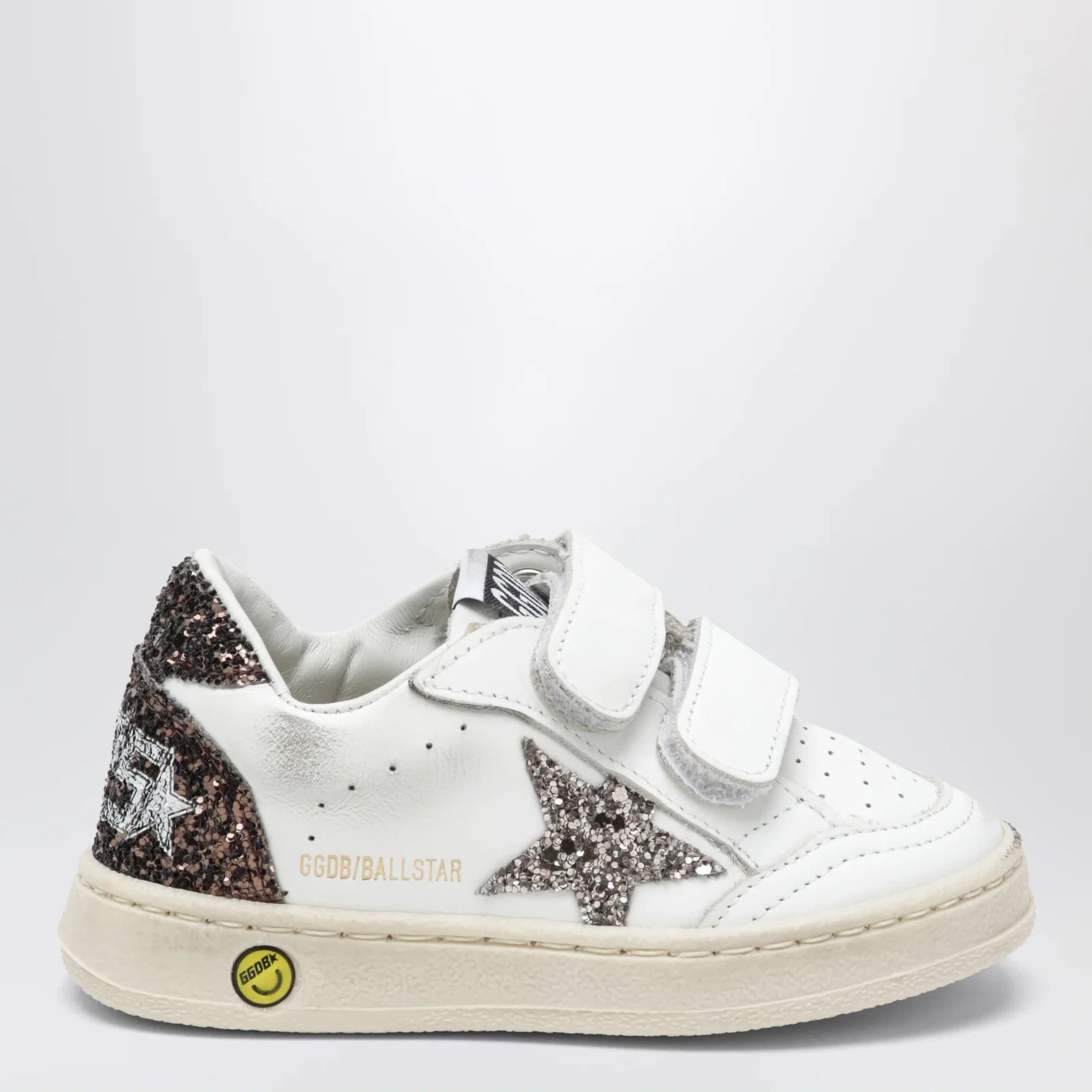 Golden Goose Ball Star sneakers in white/ash/brown