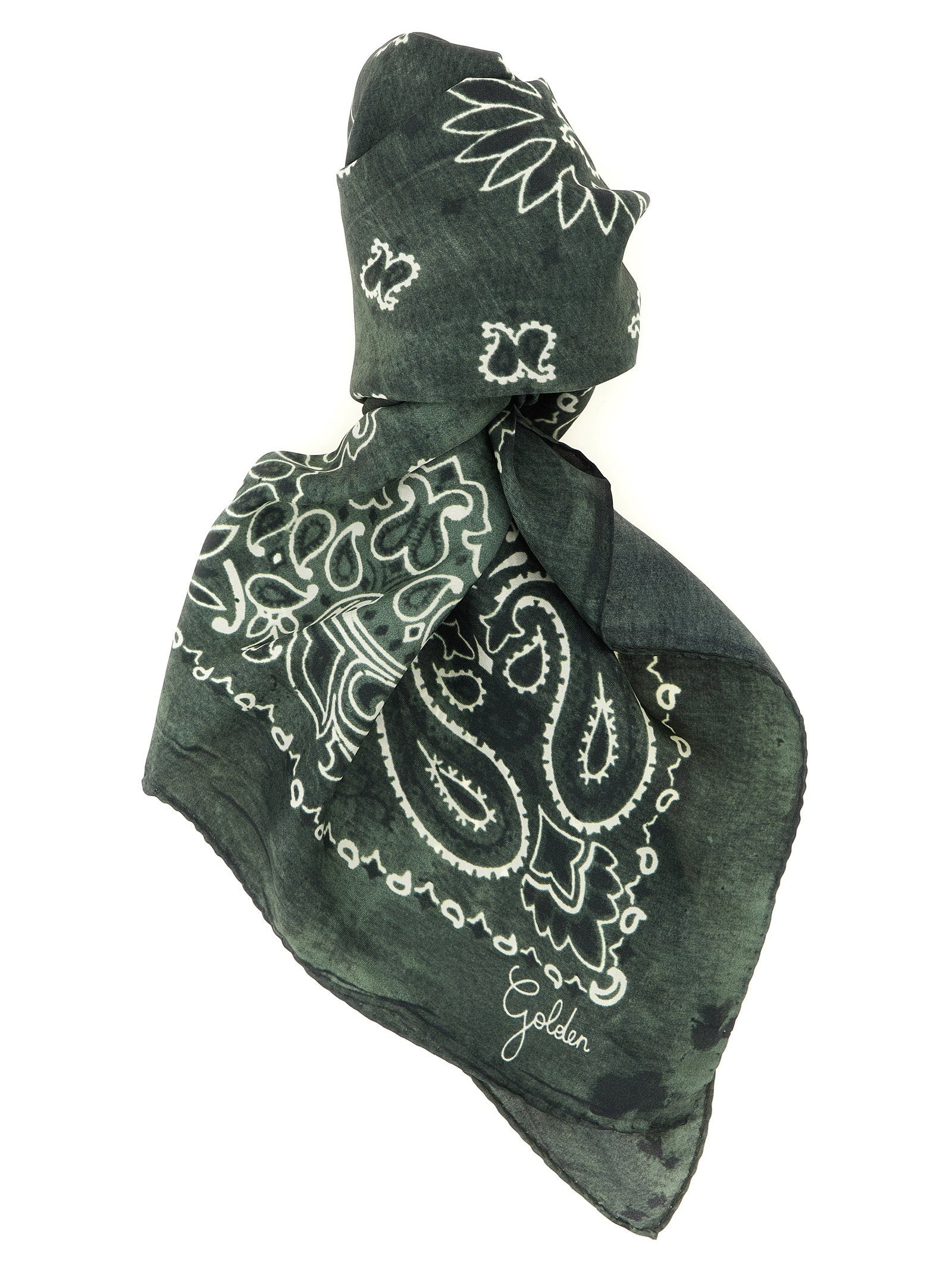 Golden Goose Paisley Scarf