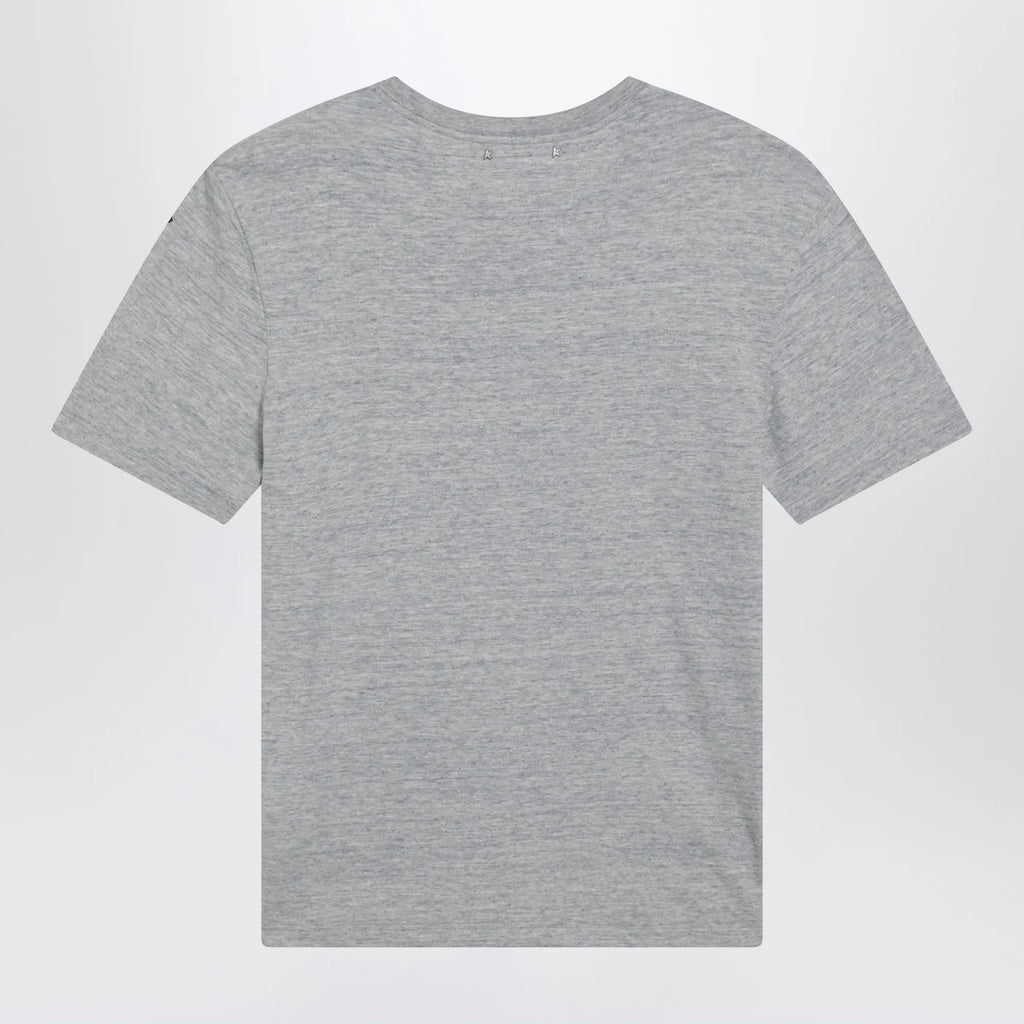 Golden Goose Grey T-shirt with logo print