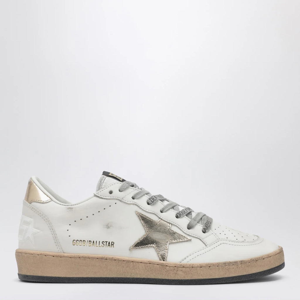 Golden Goose Sneakers Ball Star white latte/gold