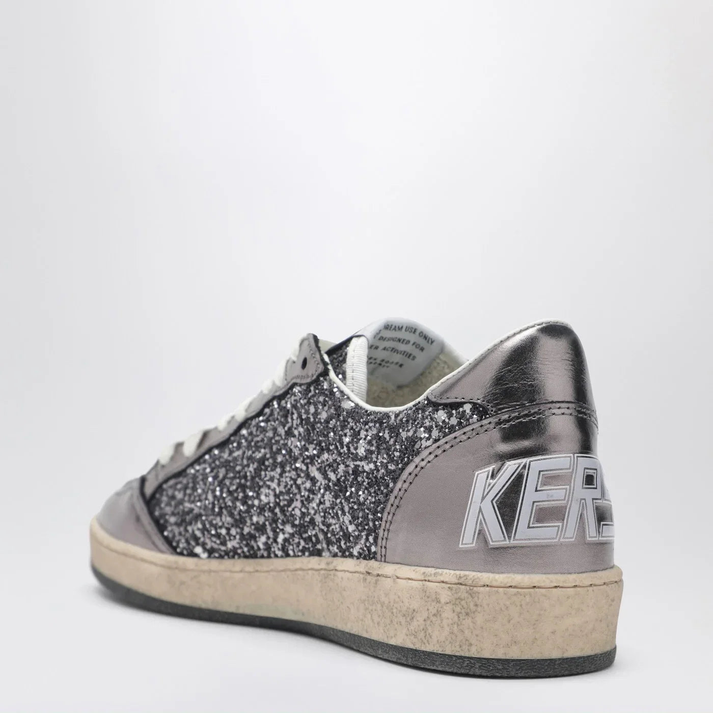 Golden Goose Ballstar silver glitter Sneakers