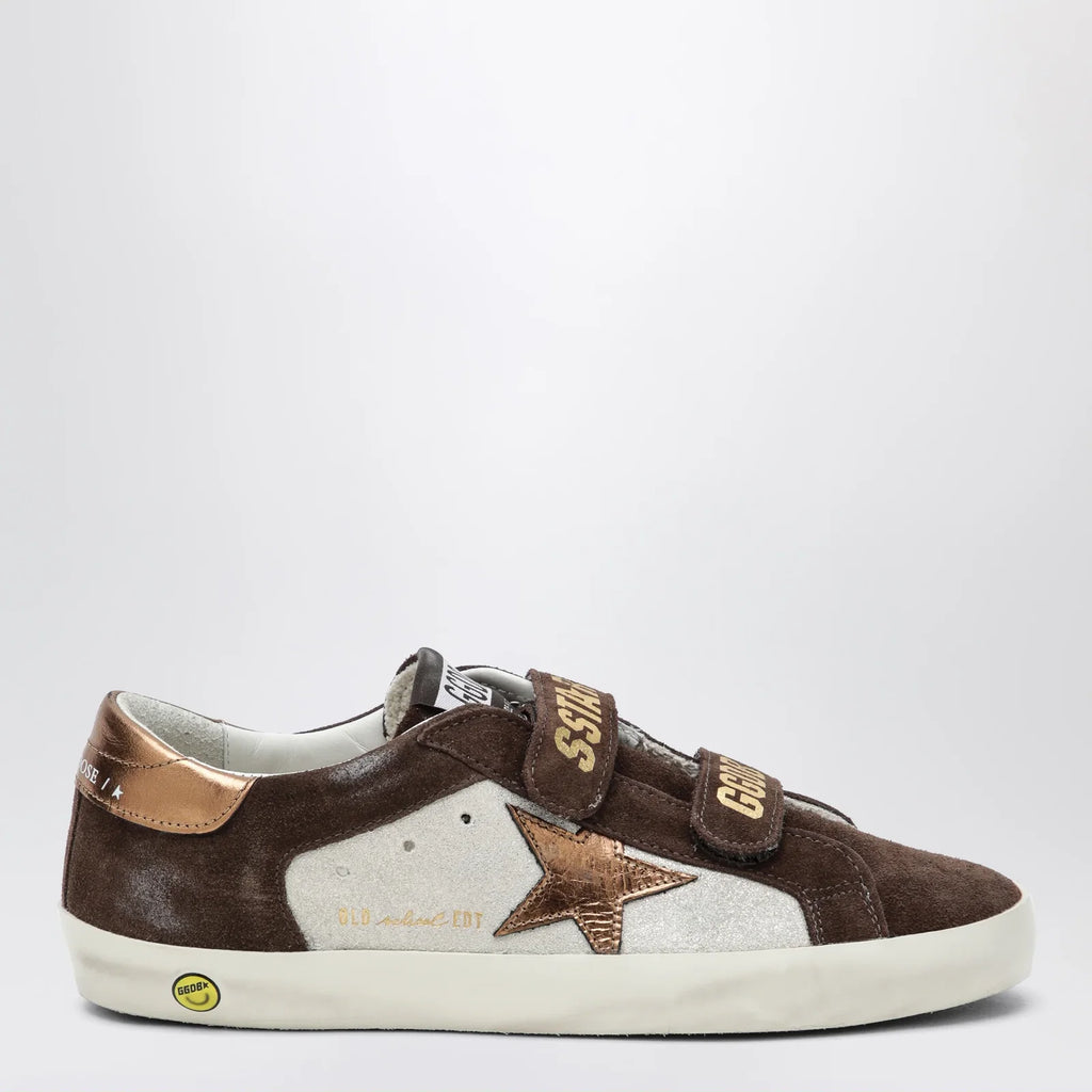 Golden Goose Old School sneakers in sand/brown suede
