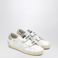 Golden Goose Old School sneakers in white with glitter star