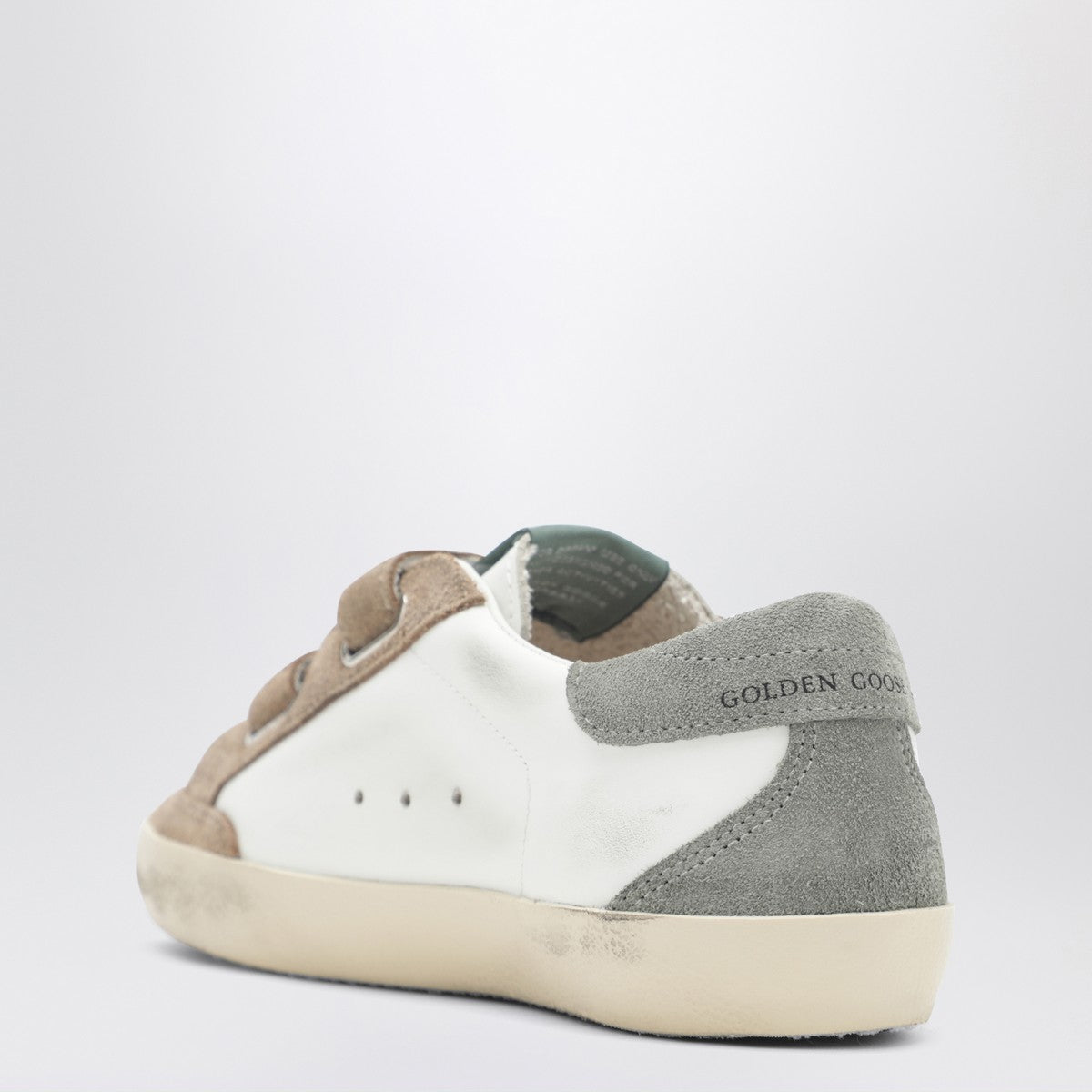 Golden Goose White/brown/black Old School trainers