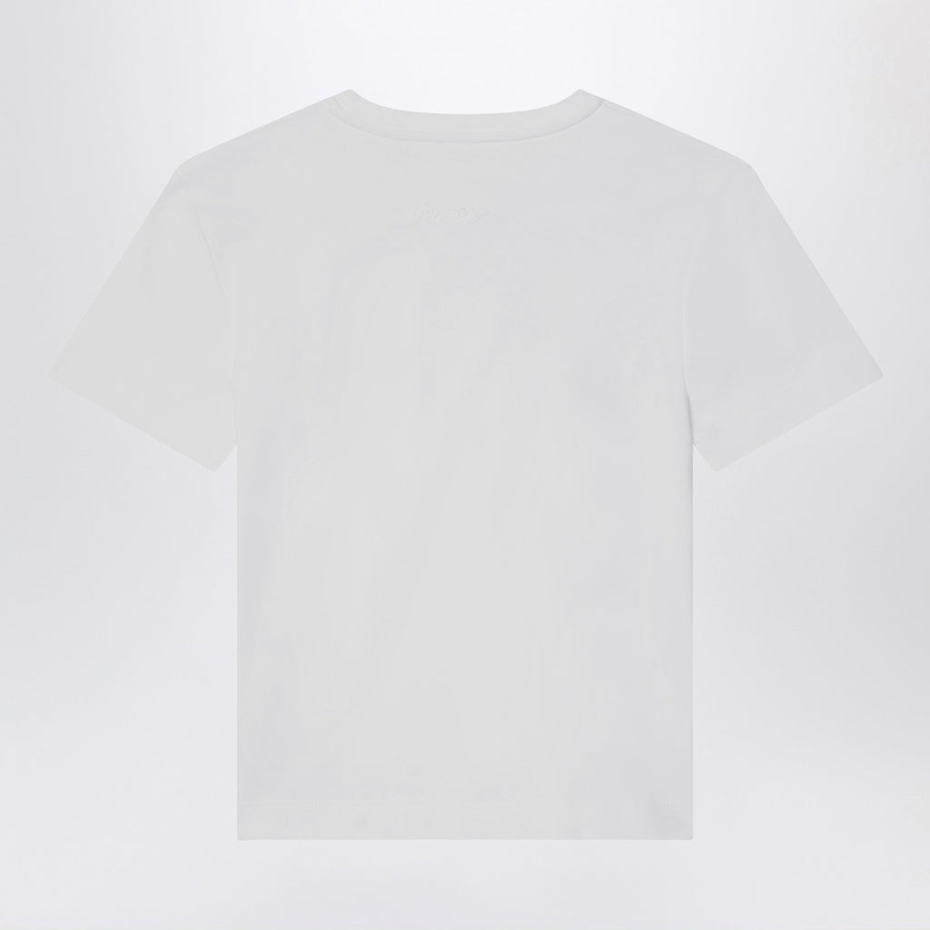 Givenchy White T-shirt with bow and logo