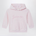 Givenchy Pink ribbed hoodie