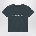 Givenchy Dark green T-shirt with logo