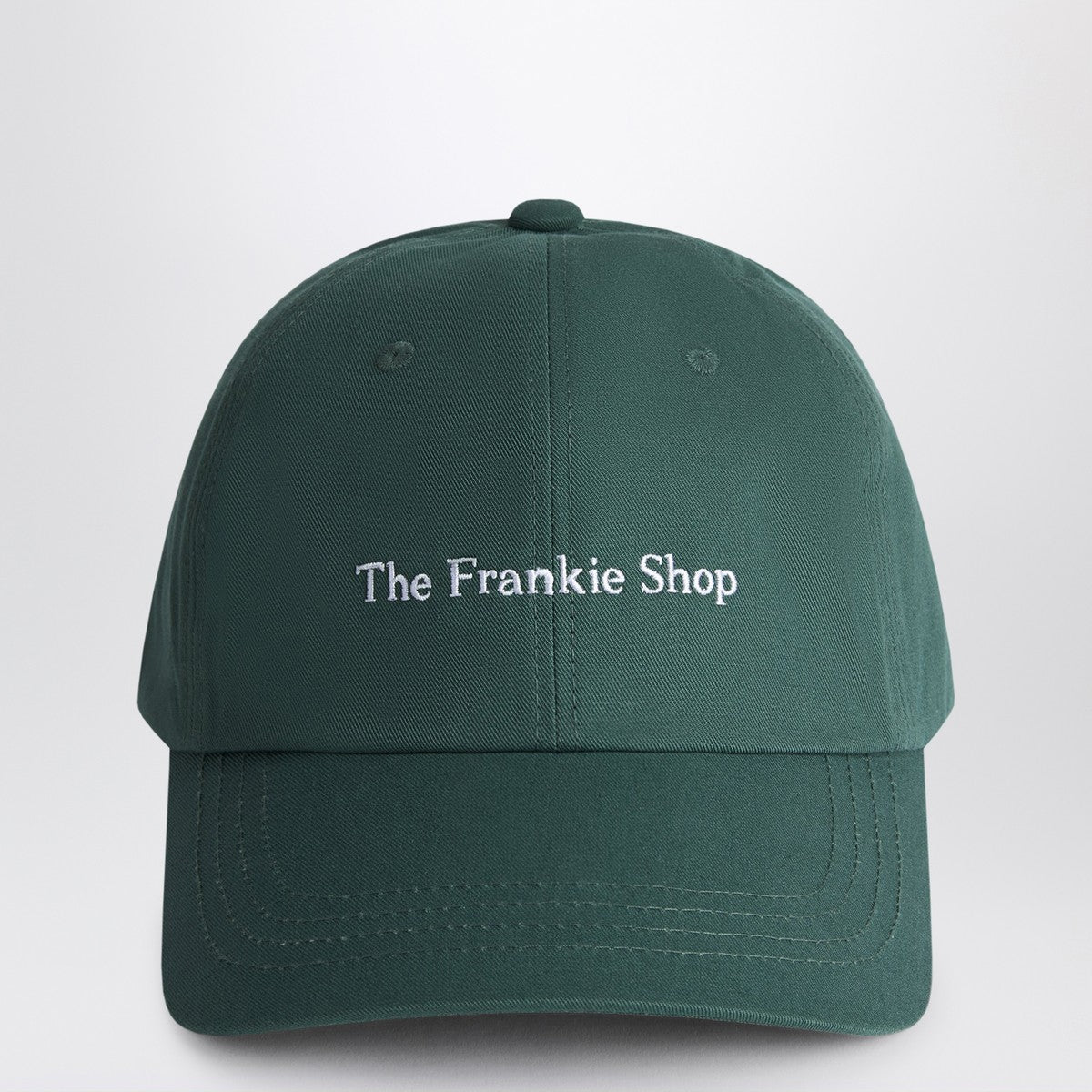 The Frankie Shop Moss-green baseball cap