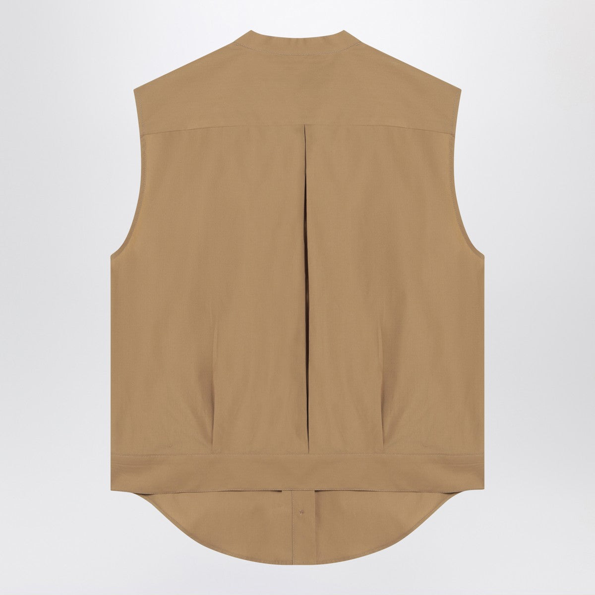 LouLou De Saison Sleeveless shirt in sand colour