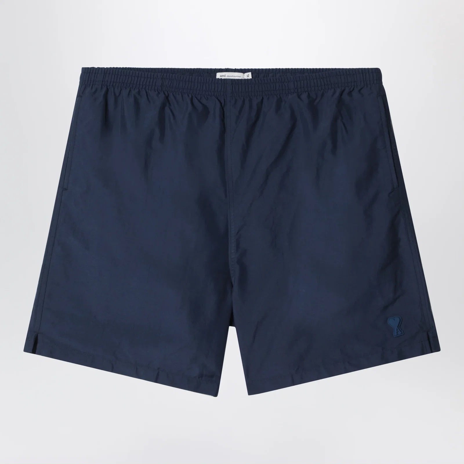Ami Paris Ami de Coeur short swim shorts in polyamide, ink