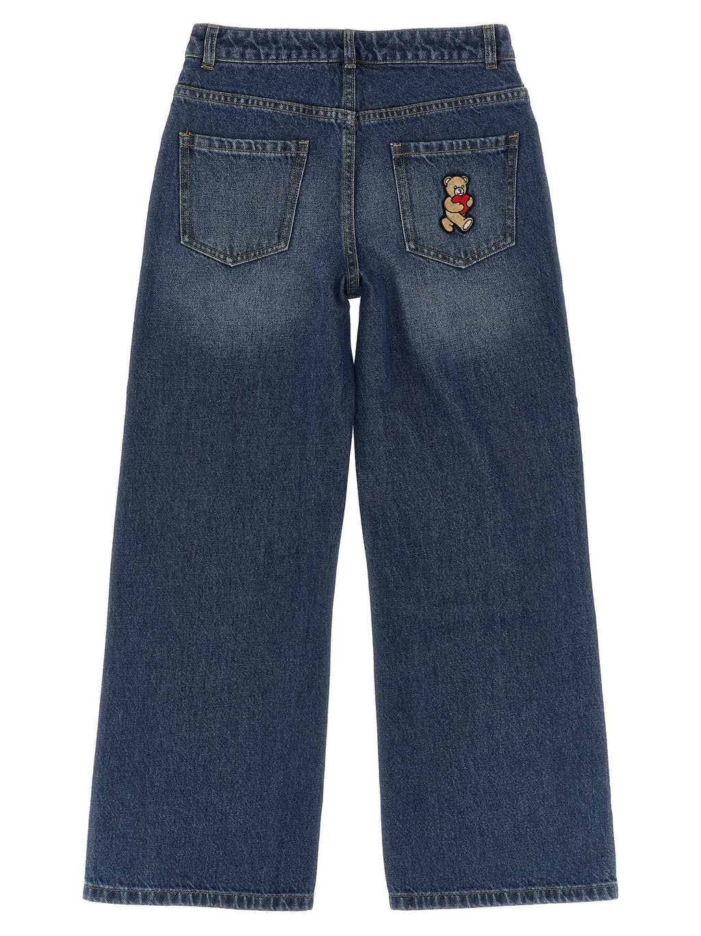 Moschino Kid Teen Teddy Bear Jeans