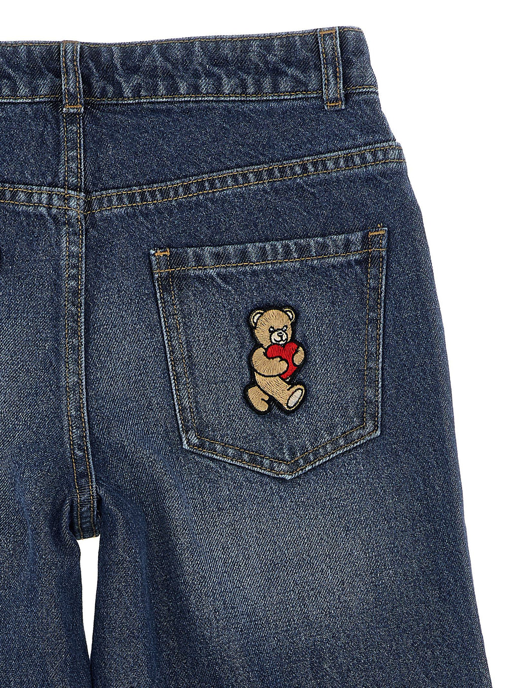 Moschino Kid Teen Teddy Bear Jeans