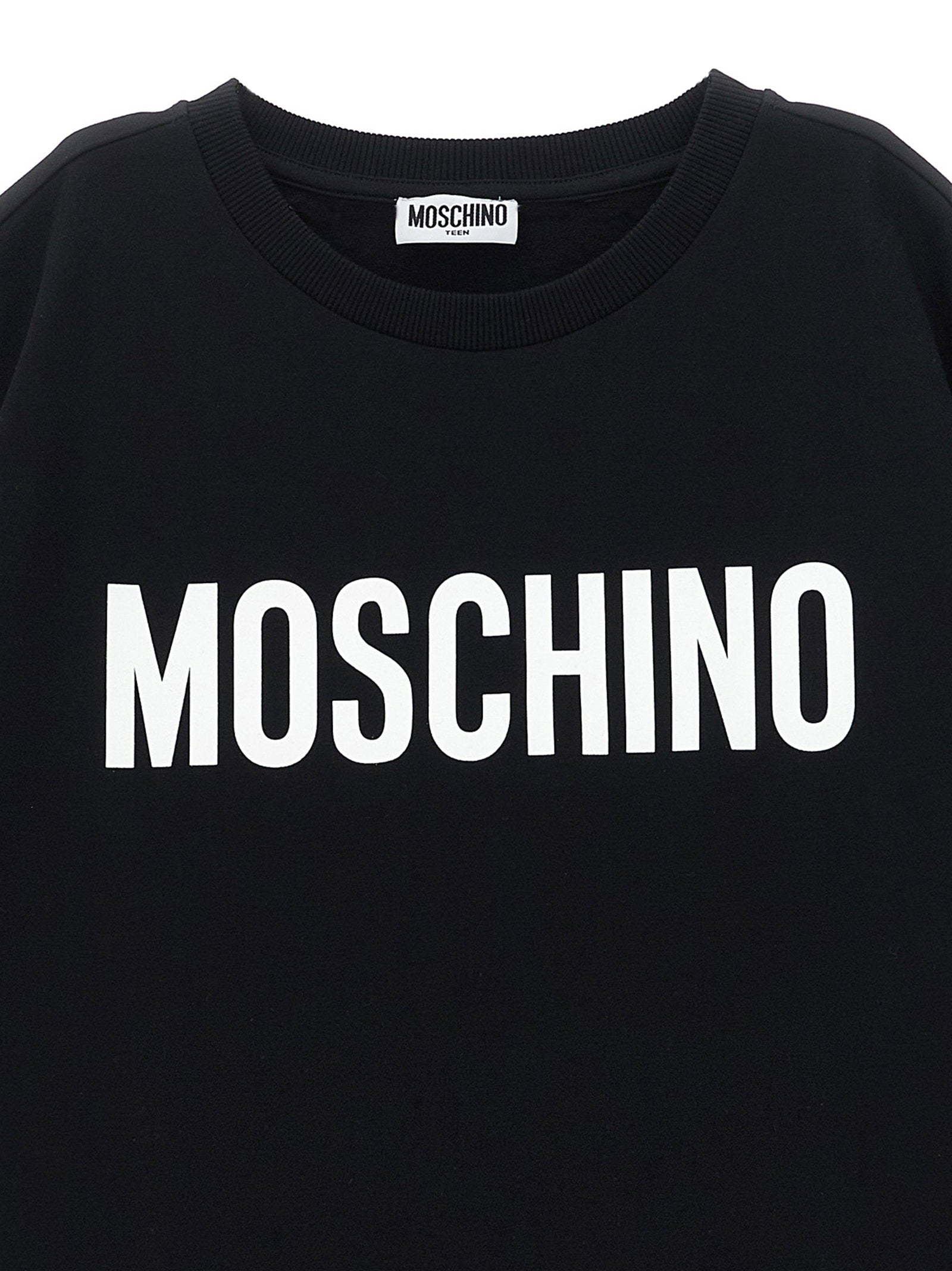Moschino Kid Teen Logo Print Dress