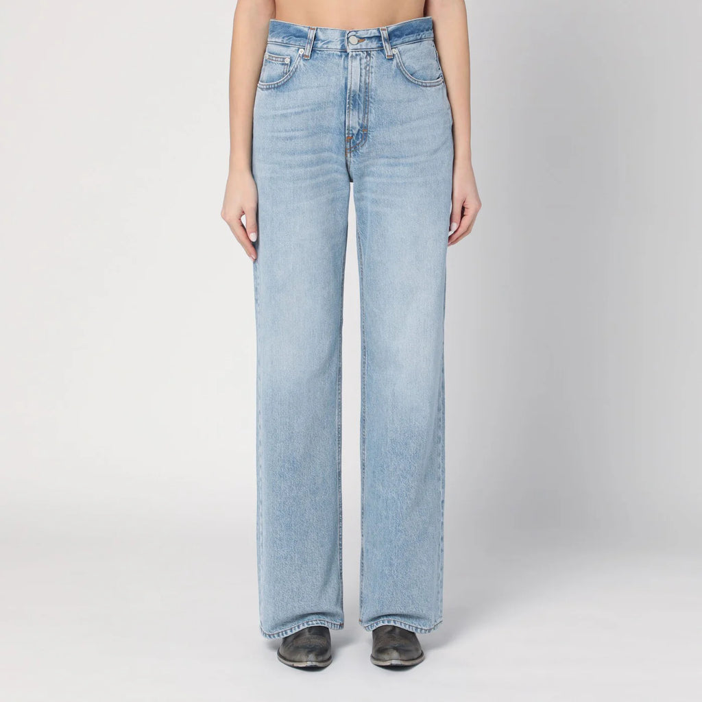 HAIKURE Light blue washed jeans