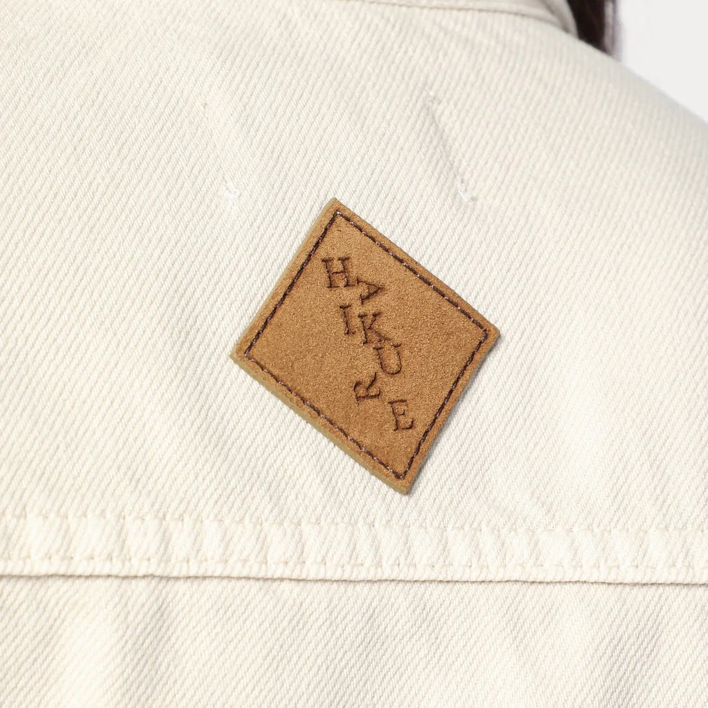 HAIKURE Ecru denim shirt