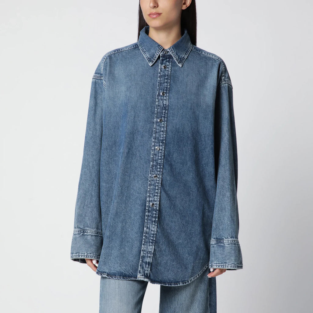 HAIKURE Blue Ryder Denim Shirt