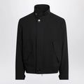Ami Paris Black zip-up wool jacket