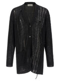 Yohji Yamamoto Lace Up Cardigan