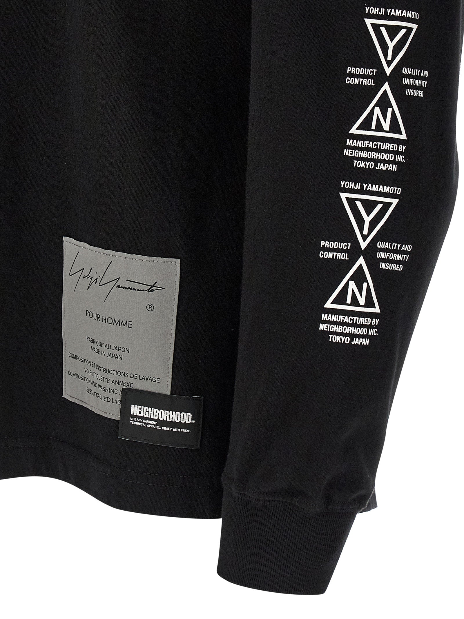 Yohji Yamamoto × Nh Ls Tee T-shirt