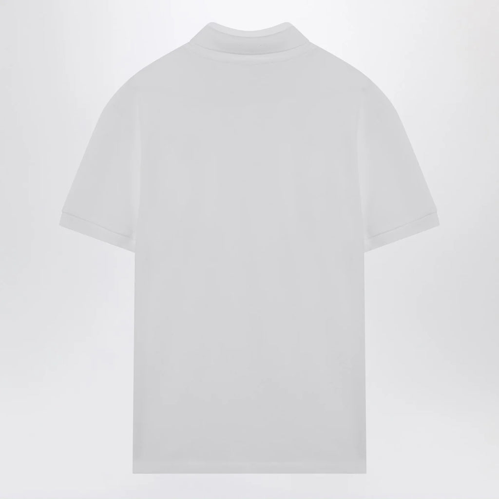Ami Paris White Ami De Coeur polo shirt