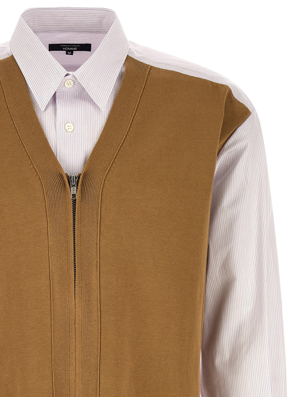 Comme Des Garҫons Homme Cardigan Insert Shirt