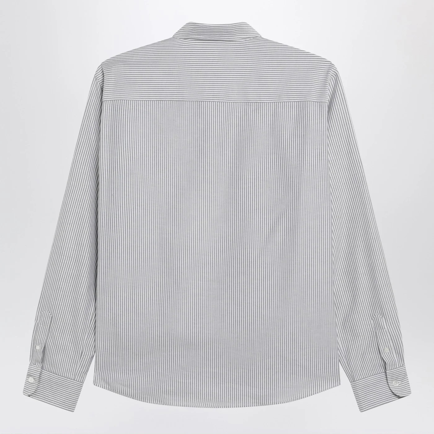 Ami Paris Ami De Coeur striped white shirt