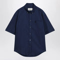 Ami Paris Ink blue boxy Ami De Coeur shirt