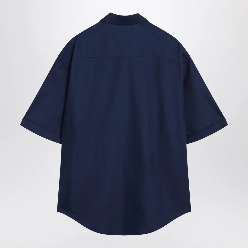 Ami Paris Ink blue boxy Ami De Coeur shirt