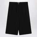 Ami Paris Bermuda wide black in cotton