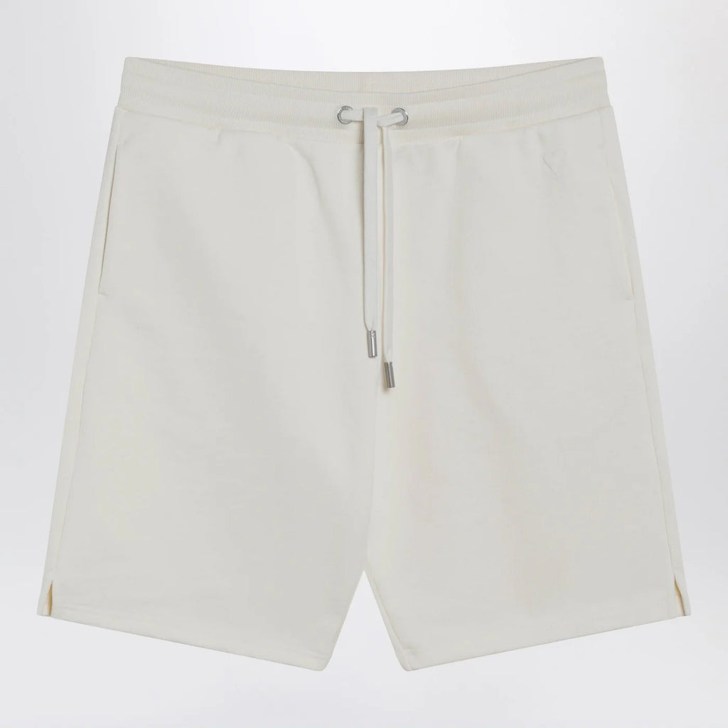 Ami Paris Ami De Coeur white bermuda shorts