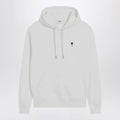 Ami Paris White Ami De Coeur hooded sweatshirt