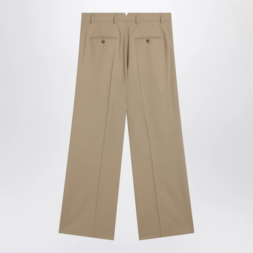 Ami Paris Beige wool trousers