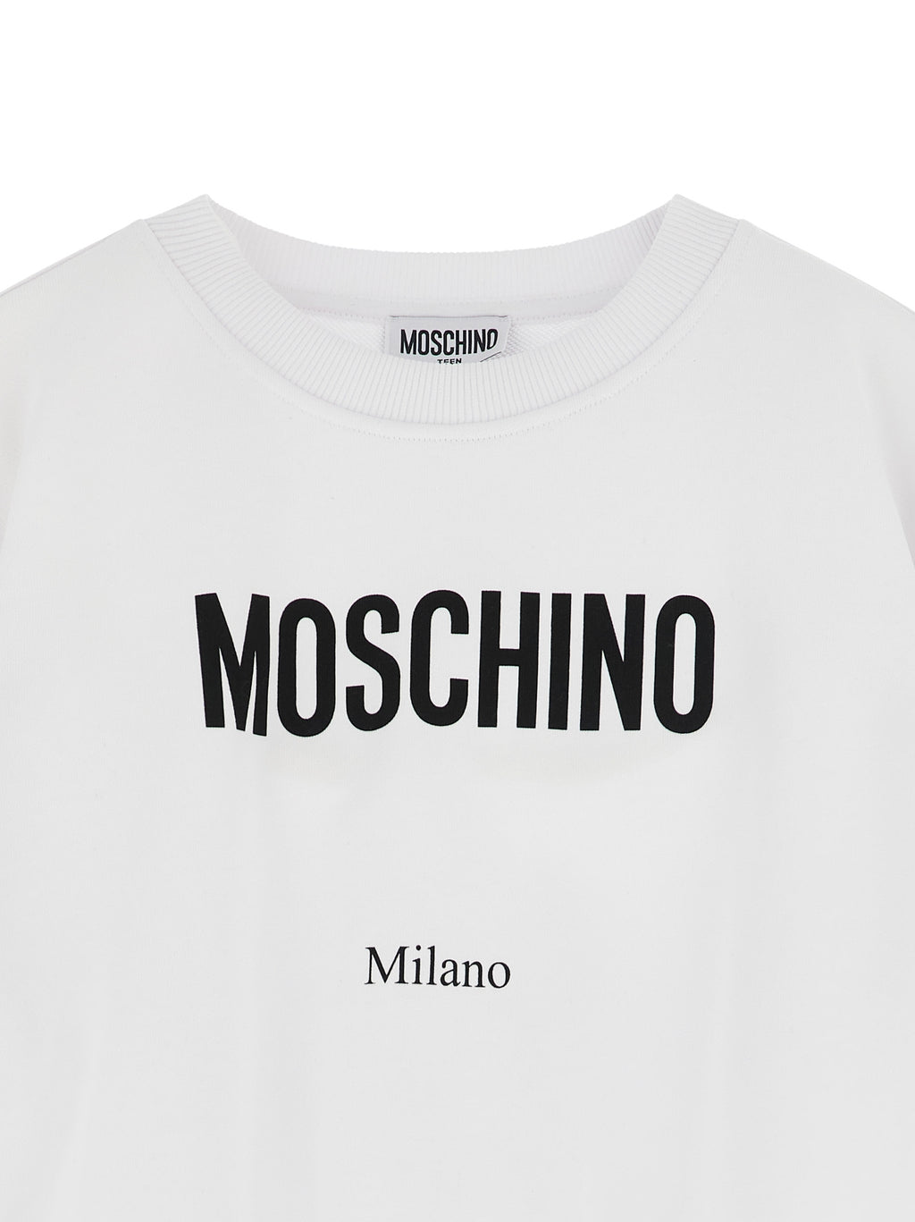 Moschino Kid Teen Logo Lettering Sweatshirt