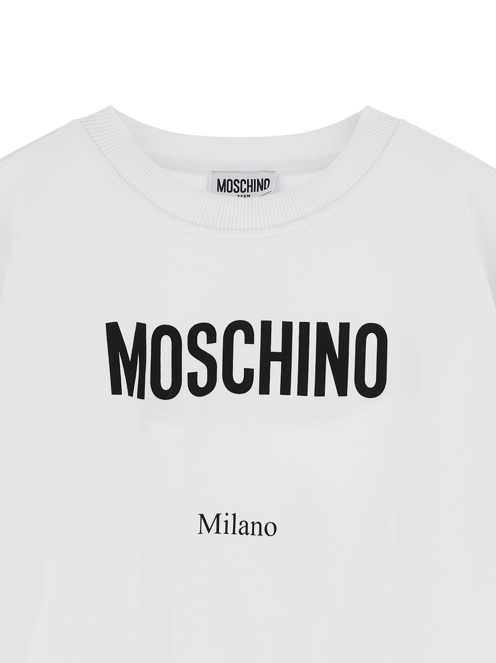 Moschino Kid Teen Logo Lettering Sweatshirt