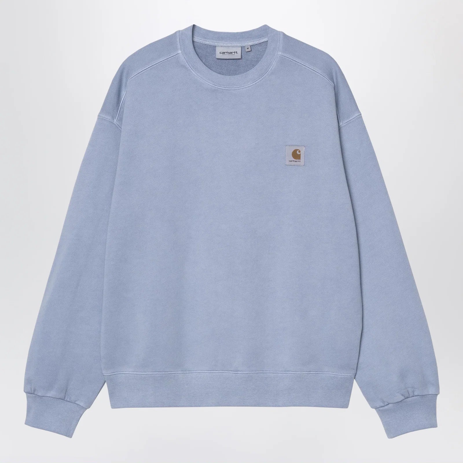 Carhartt WIP Nelson Gentle Blue/Garment dyed sweatshirt