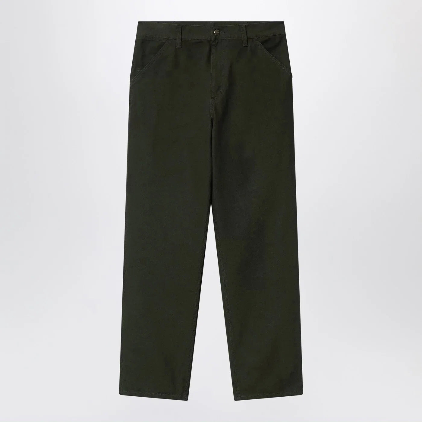 Carhartt WIP Single Knee Pant Olive in organic cotton