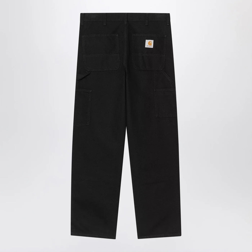 Carhartt WIP Black Rinsed Double Knee Pant