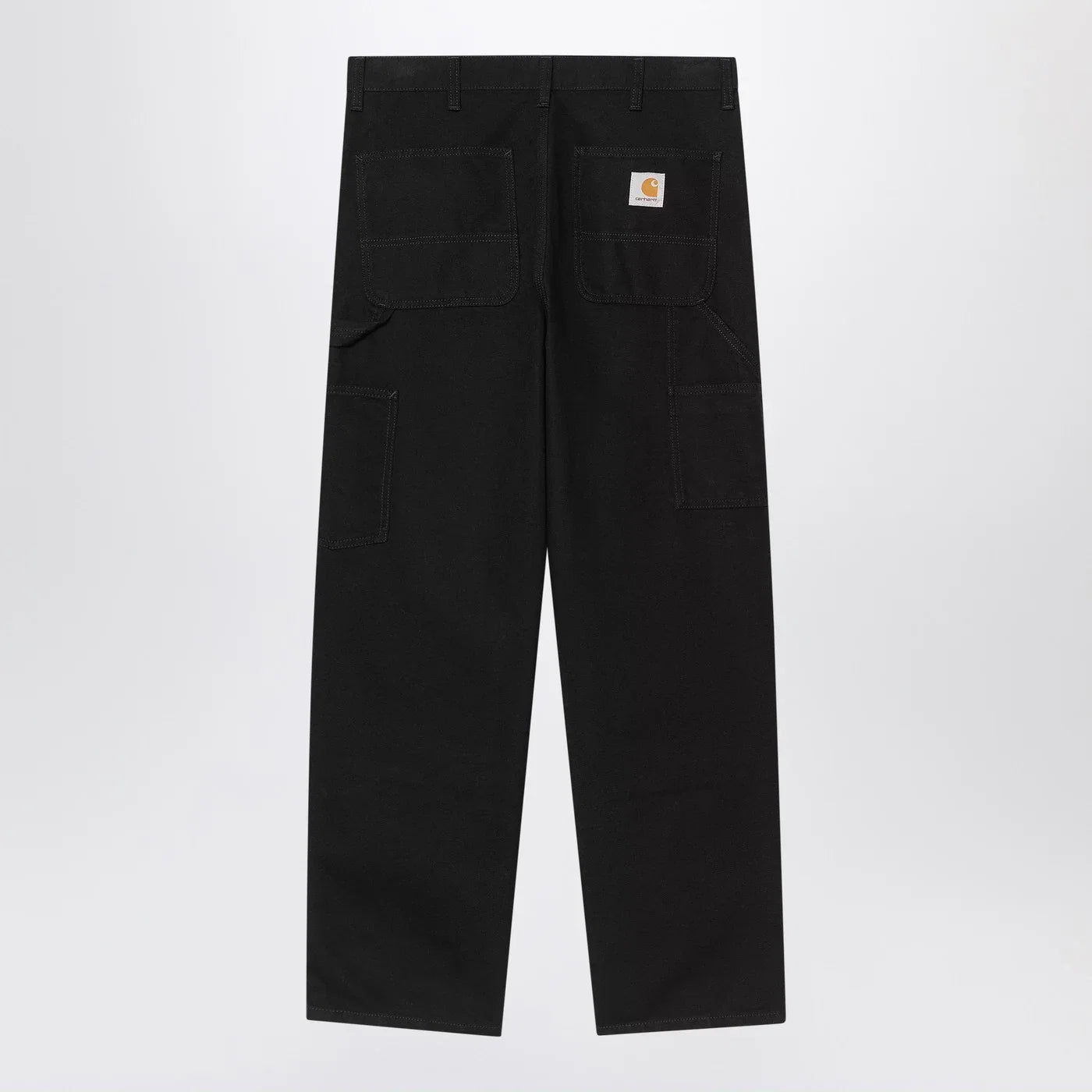 Carhartt WIP Black Rinsed Double Knee Pant