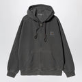 Carhartt WIP Nelson Black/Garment dyed zip-up sweatshirt