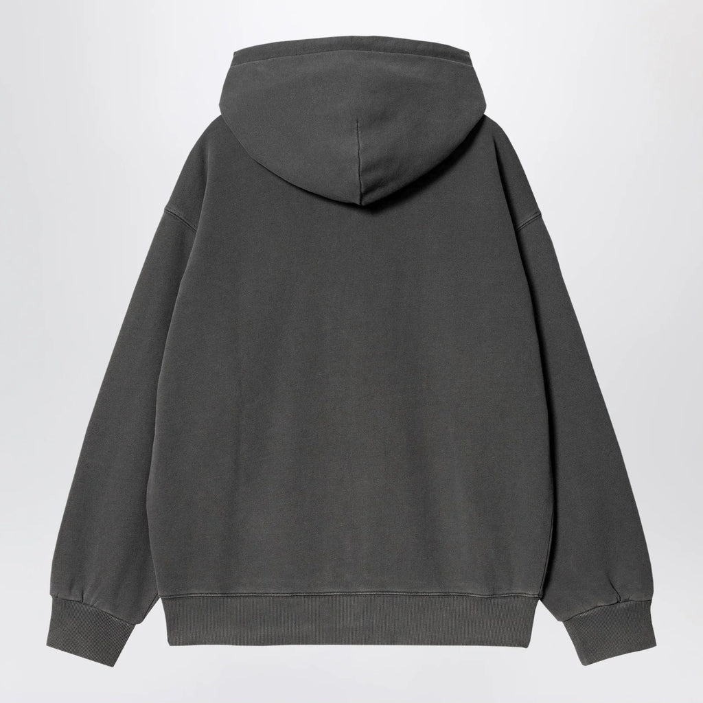 Carhartt WIP Nelson Black/Garment dyed zip-up sweatshirt