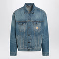 Carhartt WIP Helston jacket in heavy blue cotton denim