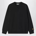 Carhartt WIP Black Chase sweatshirt in cotton blend