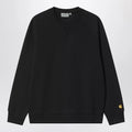 Carhartt WIP Black Chase sweatshirt in cotton blend