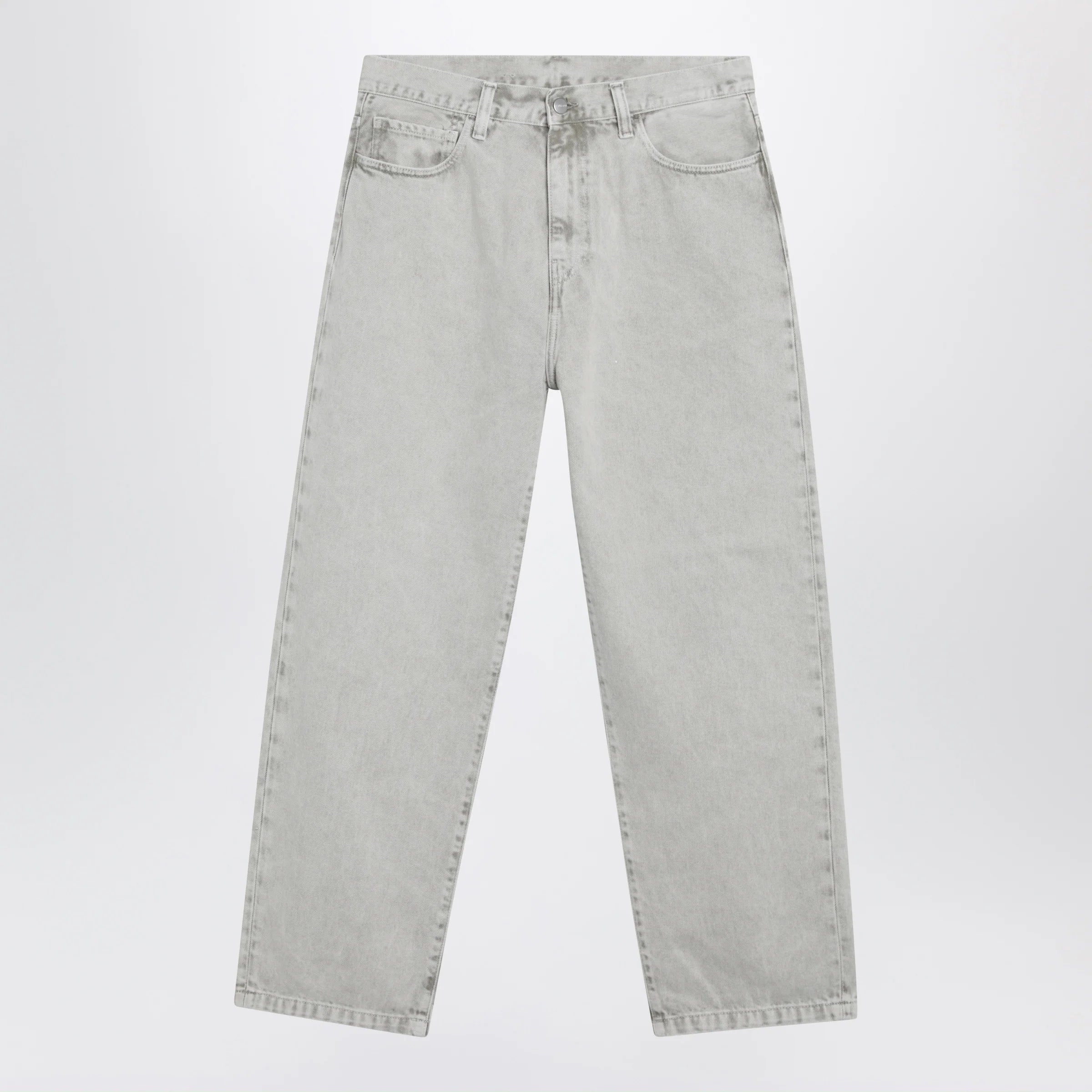 Carhartt WIP Landon stone-washed denim pants in white