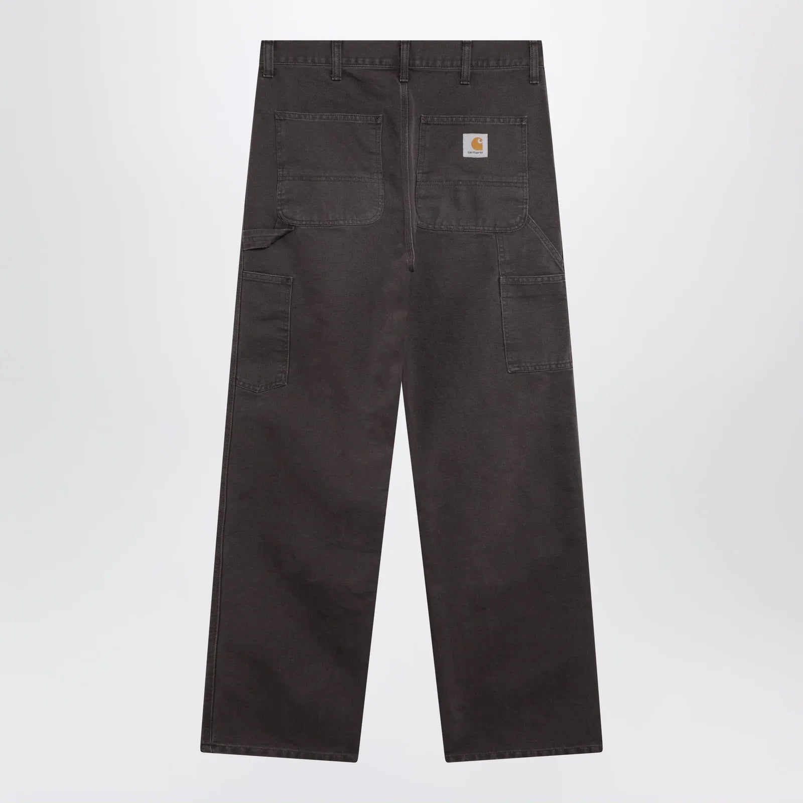 Carhartt WIP Single Knee Pant trousers in Dearborn Shale/Stone canvas
