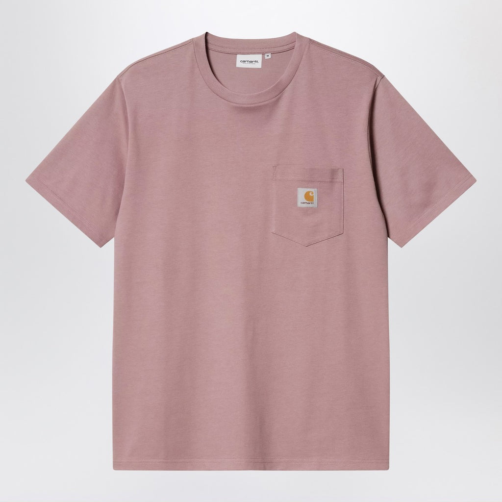 Carhartt WIP S/S Hudson Pocket T-Shirt in Daphne colour