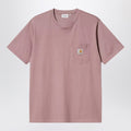 Carhartt WIP S/S Hudson Pocket T-Shirt in Daphne colour