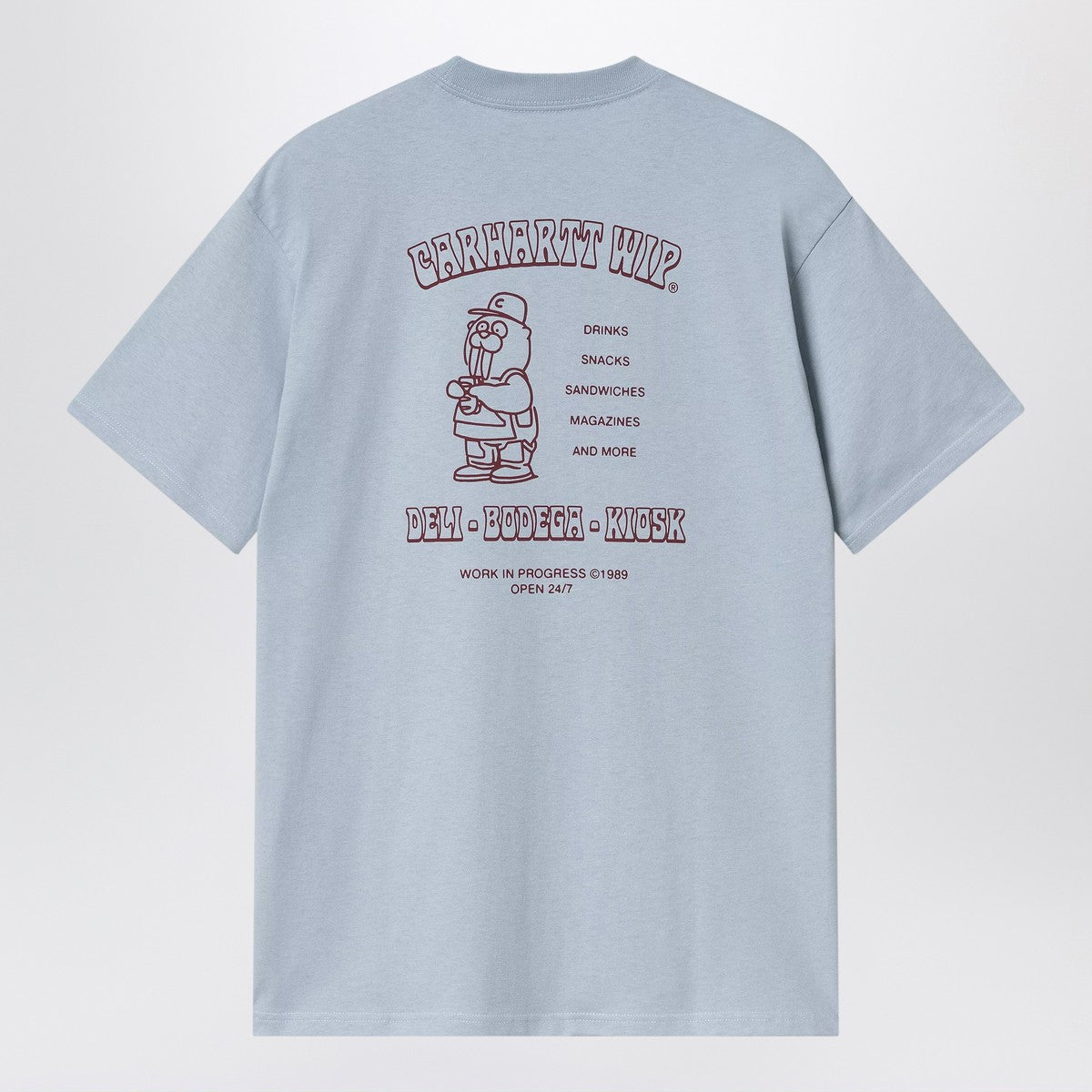 Carhartt WIP S/S Sandwich T-Shirt Blue Fog